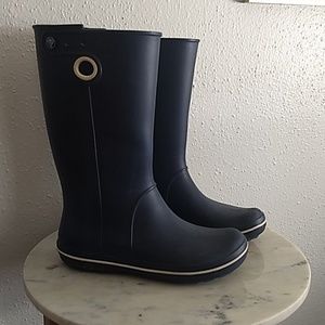 Crocs tall rain boots